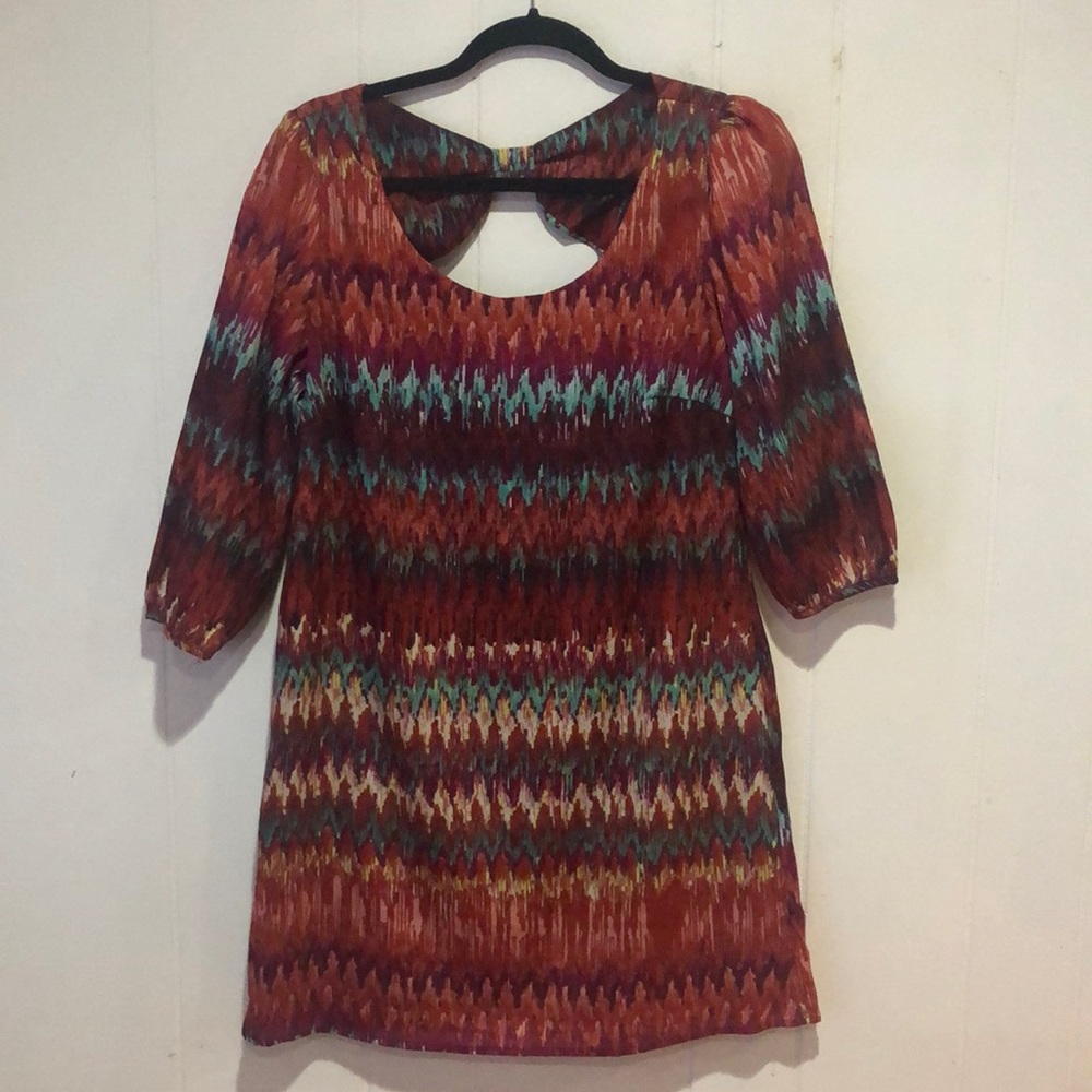 Lily Rose Chevron Dress